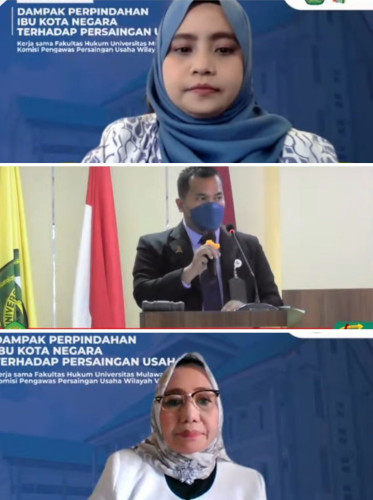 KPPU Mengisi Webinar Nasional Dampak Perpindahan Ibu Kota Negara